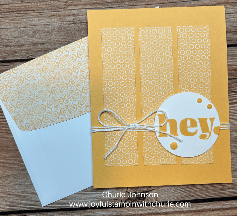 Hey Card Saying Hey Cards – Joyful Stampin' With Churie
